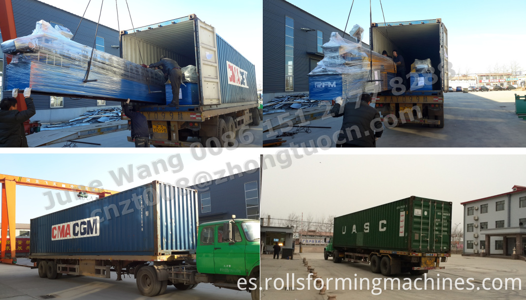 cargando al contenedor loading to container